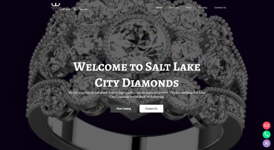 Salt Lake City Diamonds website
