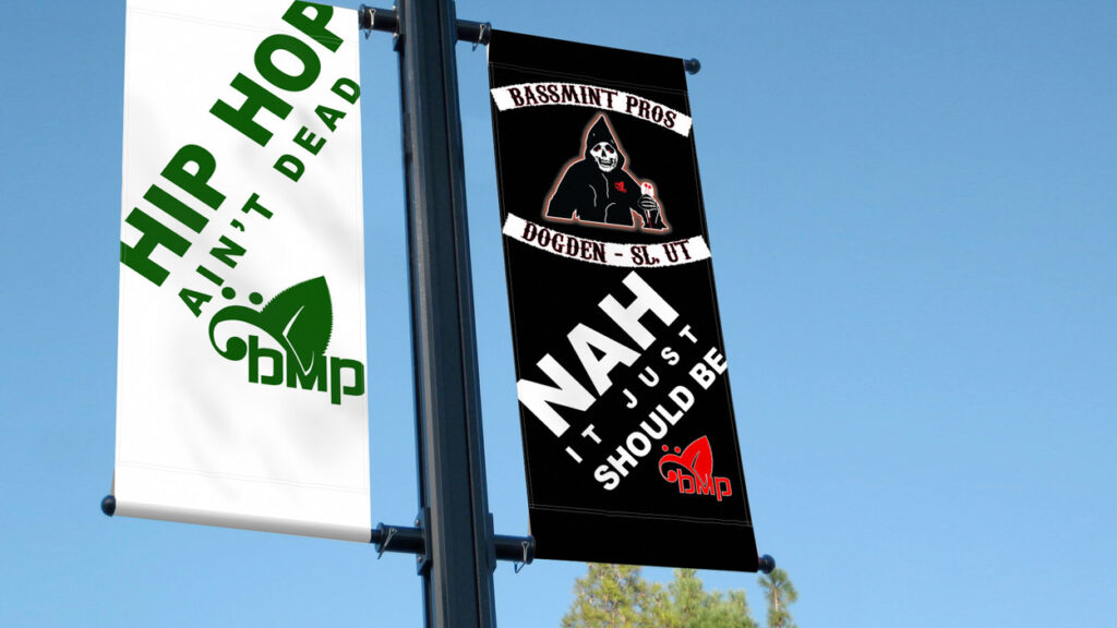 Bassmint Pros — Street banners